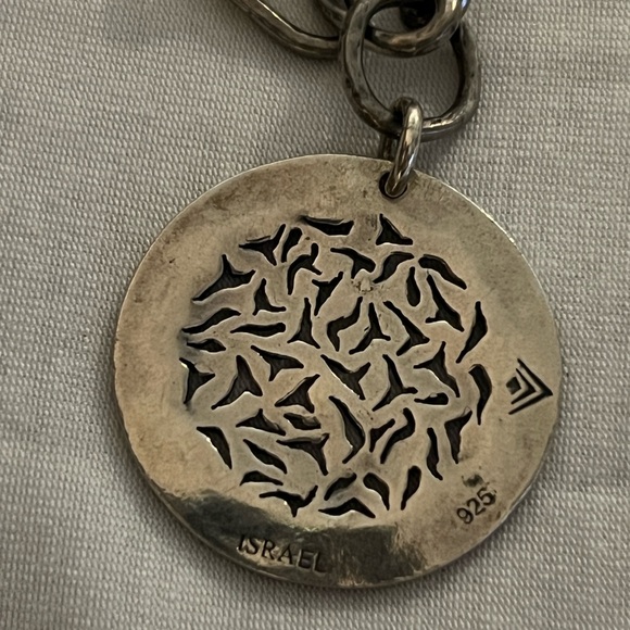 Silpada Sterling Silver Cut Out  Pendant Necklace - Picture 2 of 4